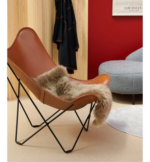 journal standard Furniture「SHEEPSKIN　シープスキン ラグ　90&times;60cm」|その他|ブラウン