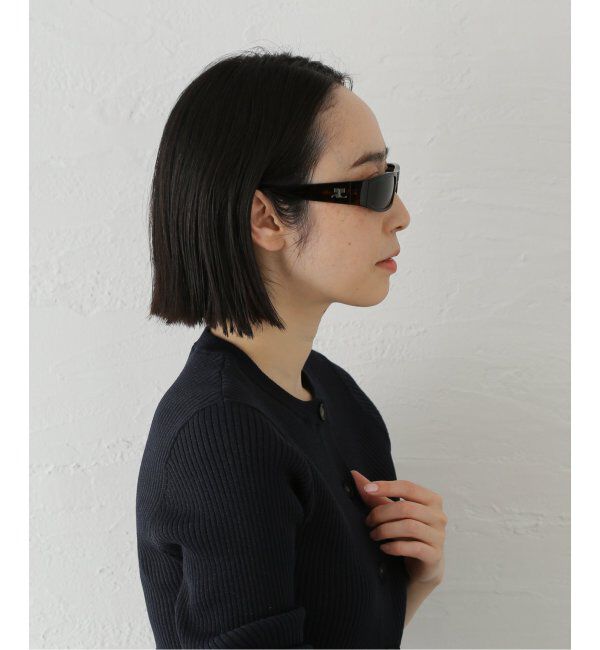 EYETHINK「【COURREGES / クレージュ】TECHNO SUNGLASSES HAVANA/BLACK」|サングラス|