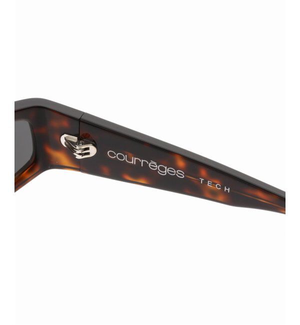 EYETHINK「【COURREGES / クレージュ】TECHNO SUNGLASSES HAVANA/BLACK」|サングラス|