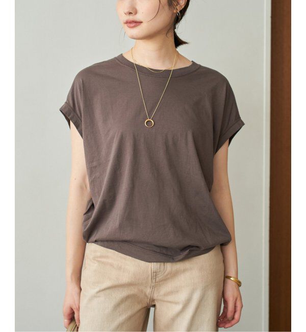 Plage「《追加》ALBINI ハイゲージTシャツ」|Tシャツ・カットソー|グレー