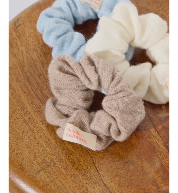 SLOBE IENA「ABSOLUT CASHMERE シュシュ STERENN」|その他|ベージュ A