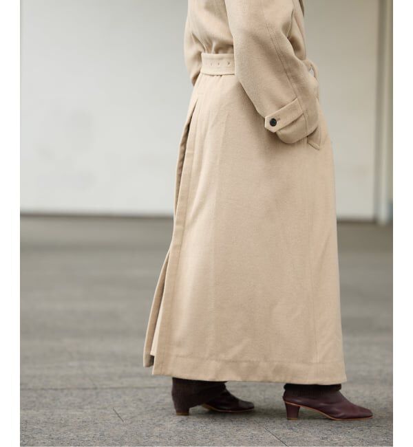 IENA LA BOUCLE「IENA LA BOUCLE キャメルシャギーコート」|その他|