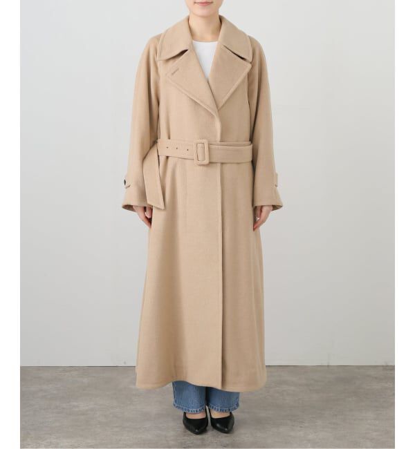 IENA LA BOUCLE「IENA LA BOUCLE キャメルシャギーコート」|その他|