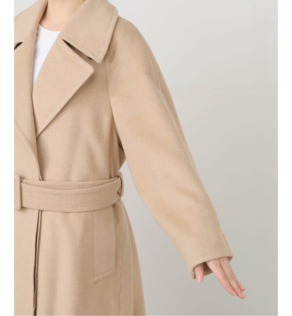 IENA LA BOUCLE「IENA LA BOUCLE キャメルシャギーコート」|その他|