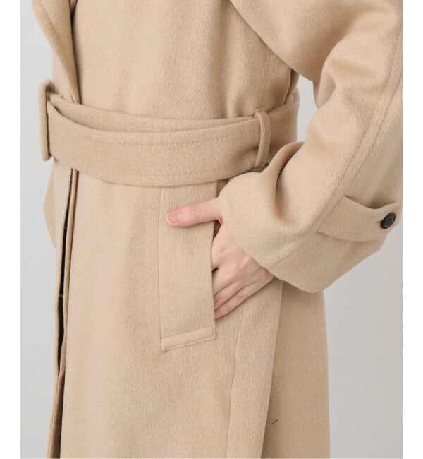 IENA LA BOUCLE「IENA LA BOUCLE キャメルシャギーコート」|その他|