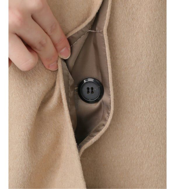 IENA LA BOUCLE「IENA LA BOUCLE キャメルシャギーコート」|その他|