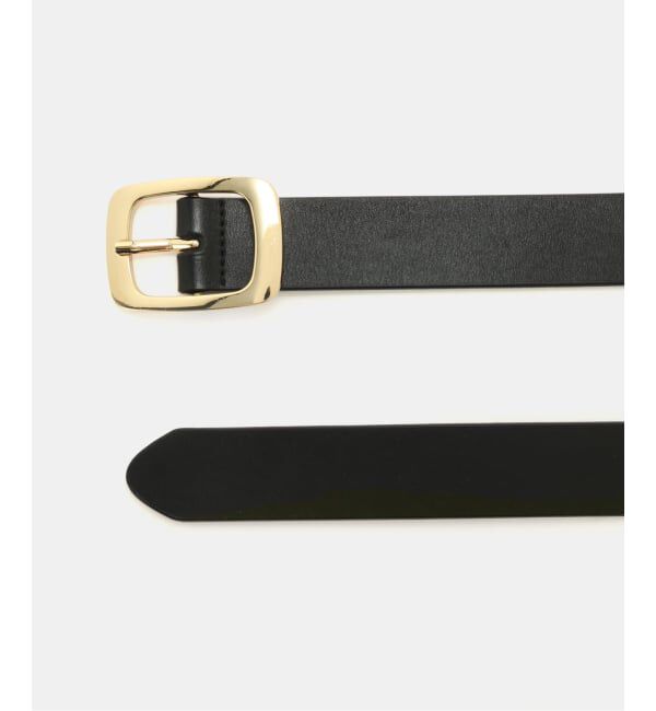 SLOBE IENA「《追加2》SLOBE スクエアメタルレザーベルト」|ベルト|