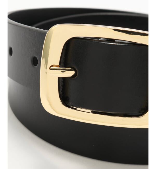 SLOBE IENA「《追加2》SLOBE スクエアメタルレザーベルト」|ベルト|