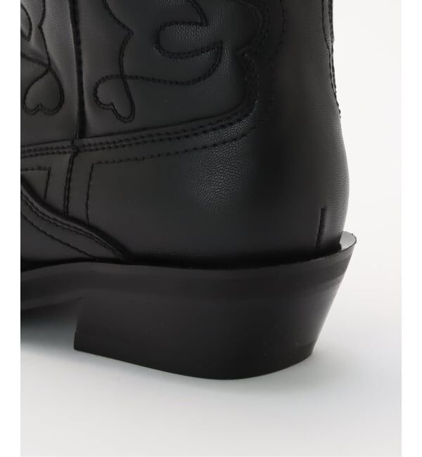 PULP「GANNI / ガニー Mid Shaft Embroidered Western Boot」|ロングブーツ|