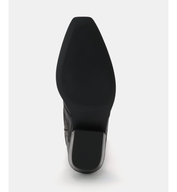 PULP「GANNI / ガニー Mid Shaft Embroidered Western Boot」|ロングブーツ|