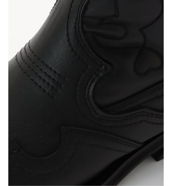 PULP「GANNI / ガニー Mid Shaft Embroidered Western Boot」|ロングブーツ|