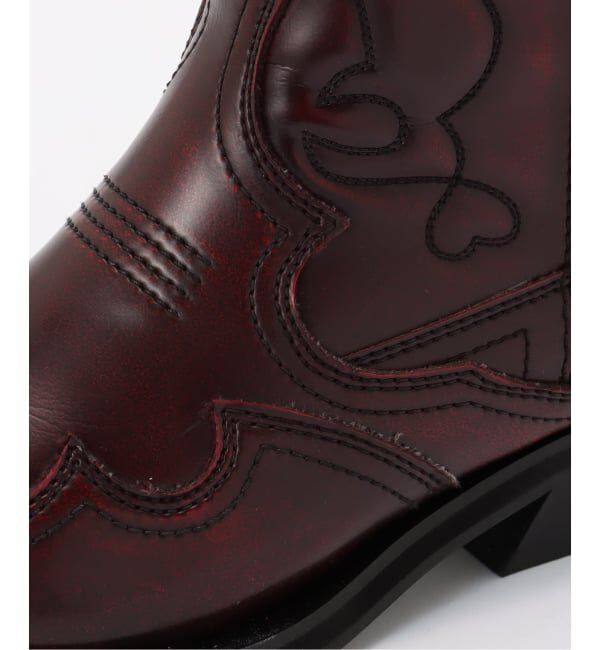 PULP「GANNI / ガニー Mid Shaft Embroidered Western Boot」|ロングブーツ|