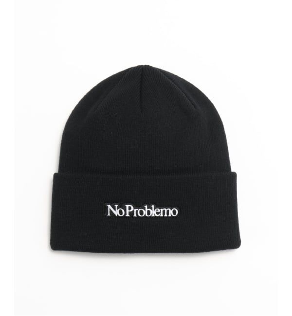 PULP「No Problemo /ノープロブレモ MINI PROBLEMO BEANIE NP90209.04」|ニット帽|ブラック