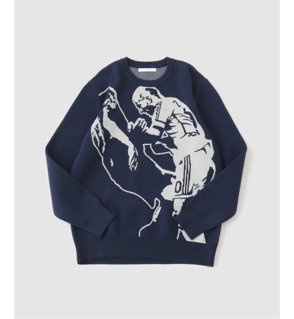 417 EDIFICE「【CITY BOYS FC / シティボーイズFC】417別注 bad boy Sweater」|ニット・セーター|