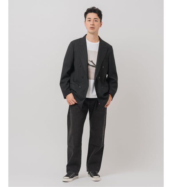 EDIFICE「COUTURE D&rsquo;ADAM (クチュール ド アダム)  別注 Double JK Stripe」|テーラードジャケット|