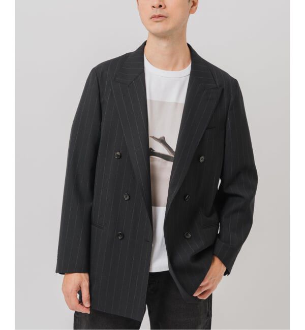 EDIFICE「COUTURE D&rsquo;ADAM (クチュール ド アダム)  別注 Double JK Stripe」|テーラードジャケット|