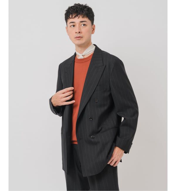 EDIFICE「COUTURE D&rsquo;ADAM (クチュール ド アダム)  別注 Double JK Stripe」|テーラードジャケット|