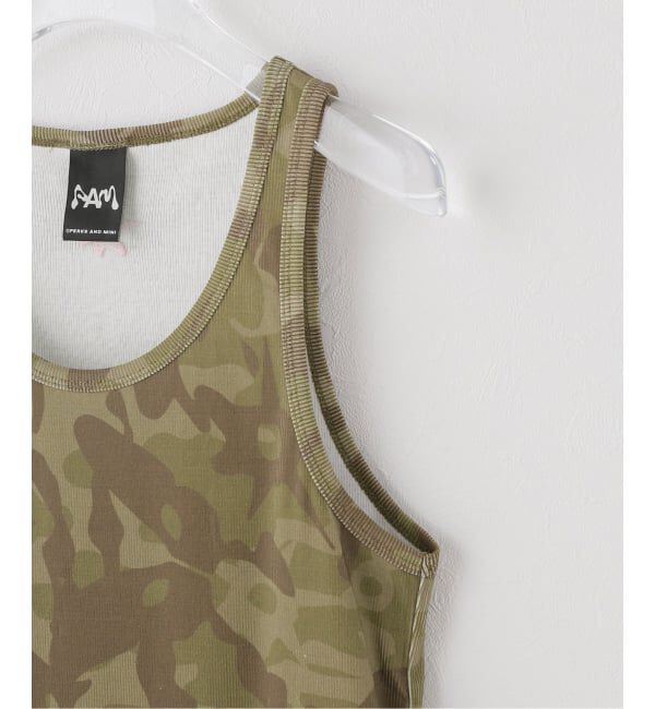PULP「P.A.M. / パークスアンドミニ GARDEN VARIETY CAMO TANK TOP」|タンクトップ|