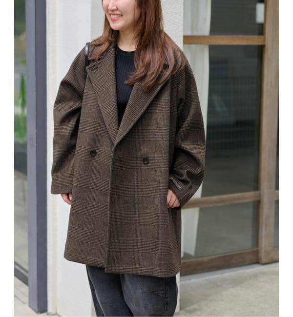 スーパーファインビーバーハーフコート（JOURNAL STANDARD relume