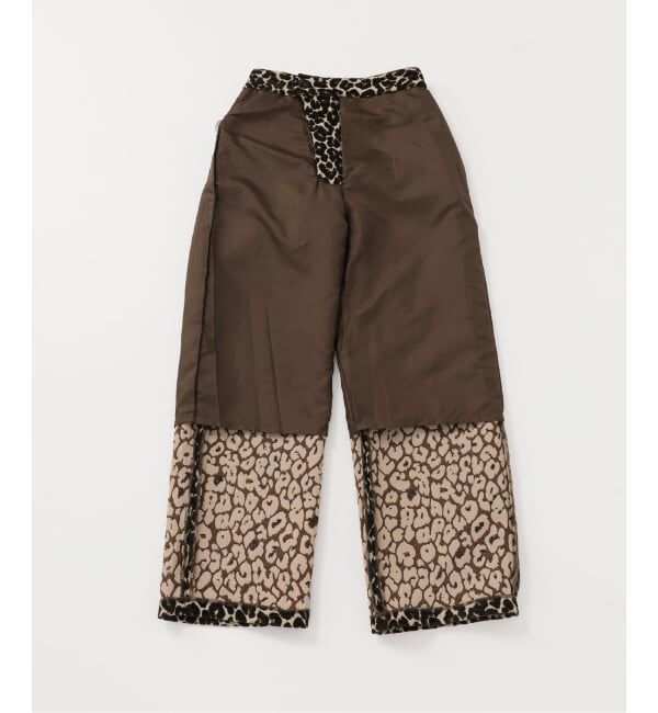 JOURNAL STANDARD relume「レオパードジャガードパンツ」|その他|