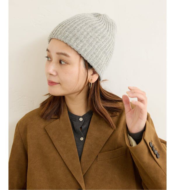 JOURNAL STANDARD「【STUART AUSTIN/スチュアート オースティン】リブニット帽」|ニット帽|グレー
