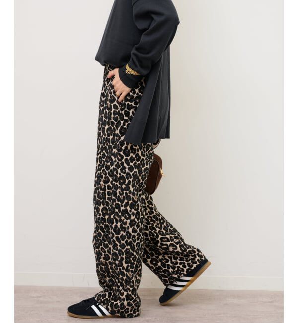 JOURNAL STANDARD relume「《WEB限定追加》レオパードジャガードパンツ」|その他|