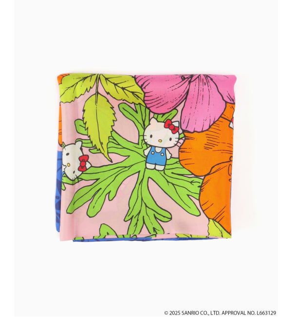 JOURNAL STANDARD「HELLO KITTY / ハローキティ シルクスカーフ」|バンダナ・スカーフ|