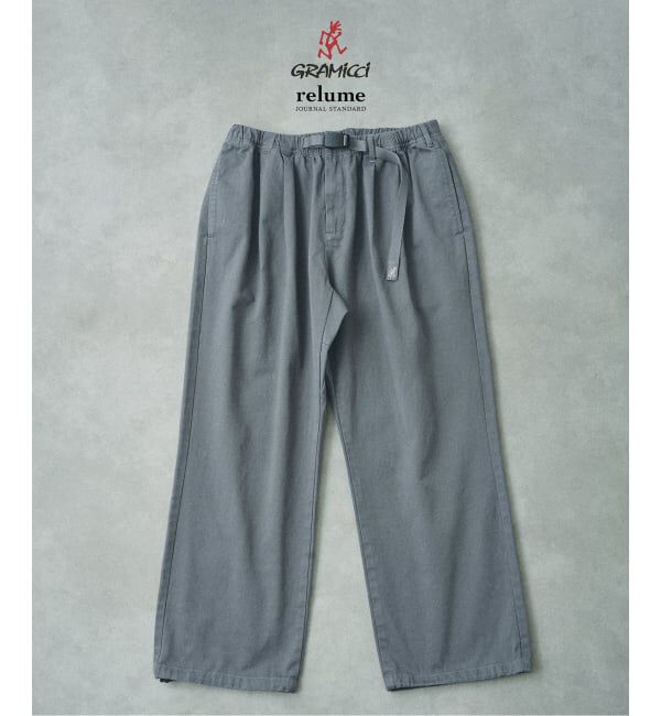 JOURNAL STANDARD relume「GRAMICCI / グラミチ 別注 エココットンツイル ワイドパンツ」|チノ|グレー
