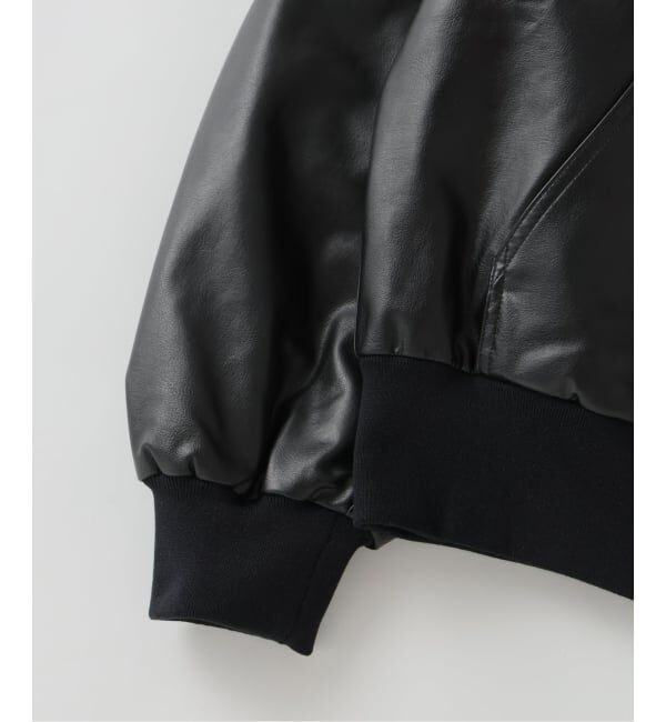 JOURNAL STANDARD「フェイクレザー ファイヤーマン フード ジャケット」|ライダースジャケット|