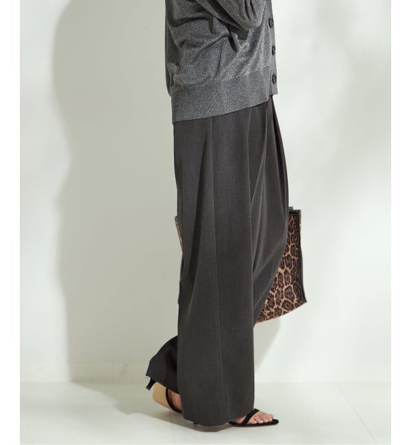 journal standard L'essage「ヴィスポリギャバ パンツ」|スラックス|