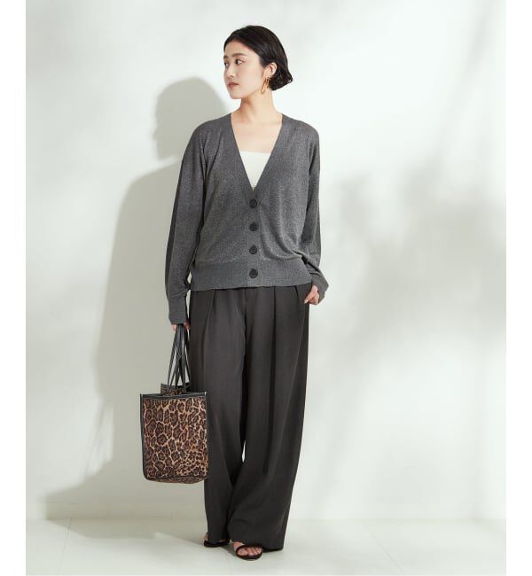 journal standard L'essage「ヴィスポリギャバ パンツ」|スラックス|