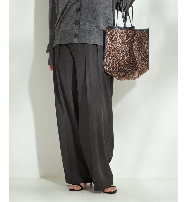 journal standard L'essage「ヴィスポリギャバ パンツ」|スラックス|