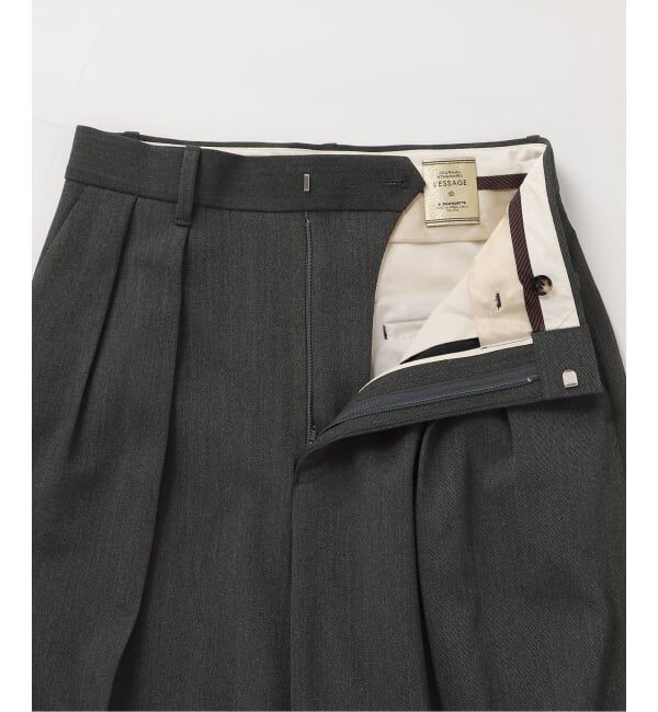 journal standard L'essage「ヴィスポリギャバ パンツ」|スラックス|