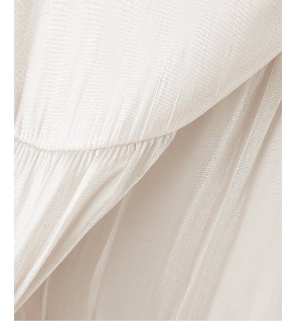 NOBLE「シアーブライトナローティアードスカート」|スカート|