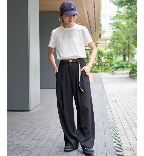 Spick and Span「≪追加≫ファインコットンTシャツ」|Tシャツ・カットソー|