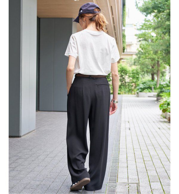 Spick and Span「≪追加≫ファインコットンTシャツ」|Tシャツ・カットソー|