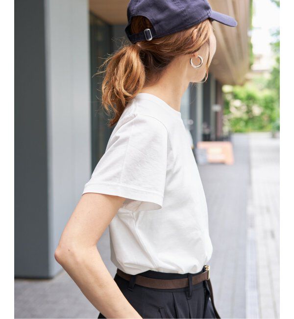 Spick and Span「≪追加≫ファインコットンTシャツ」|Tシャツ・カットソー|