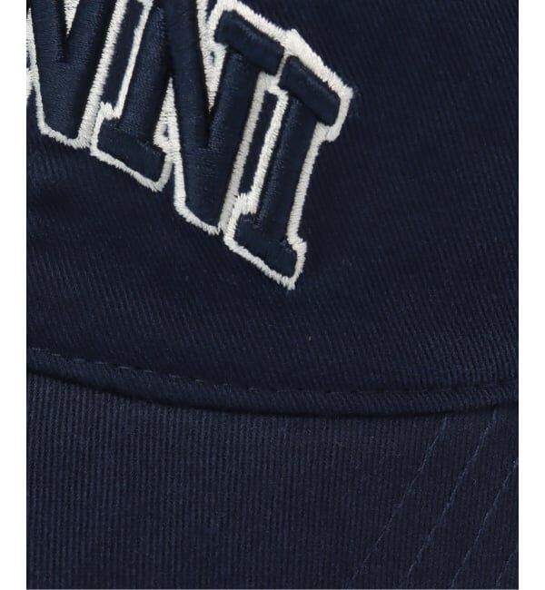 U by SPICK&SPAN「GANNI/ガニー Washed Cotton Canvas Cap Emb」|キャップ・キャスケット|