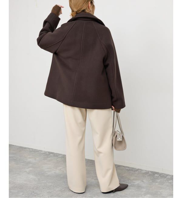 追加3》S160スタンドカラーショートコート（Spick and Span）｜ルミネ