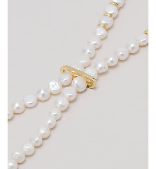 Spick and Span「EO / イオ Pearl & PC ロングネックレス」|ネックレス|