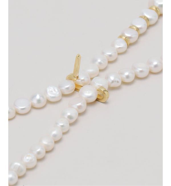 Spick and Span「EO / イオ Pearl & PC ロングネックレス」|ネックレス|