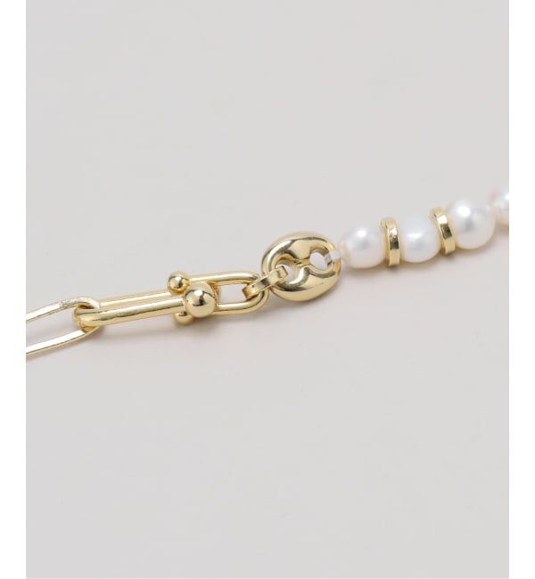 Spick and Span「EO / イオ Pearl & PC ロングネックレス」|ネックレス|