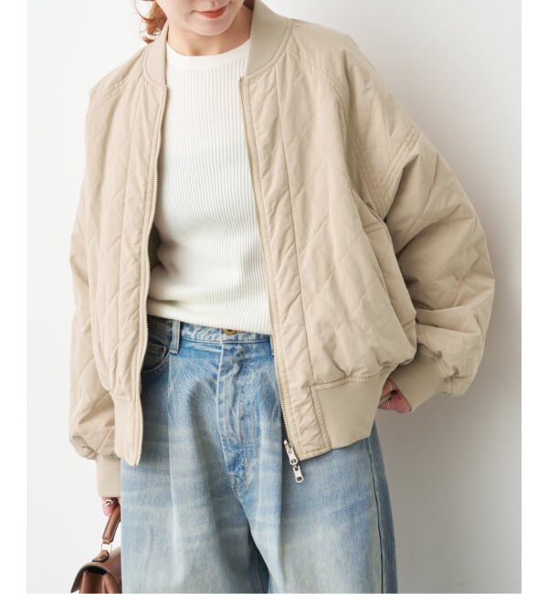 Spick and Span「リバーシブルキルティングブルゾン」|その他|