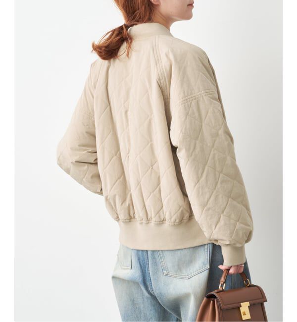 Spick and Span「リバーシブルキルティングブルゾン」|その他|