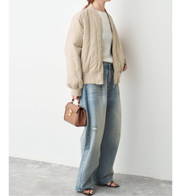 Spick and Span「リバーシブルキルティングブルゾン」|その他|