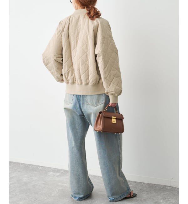 Spick and Span「リバーシブルキルティングブルゾン」|その他|