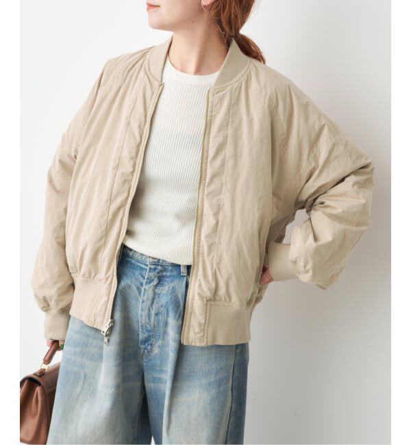 Spick and Span「リバーシブルキルティングブルゾン」|その他|