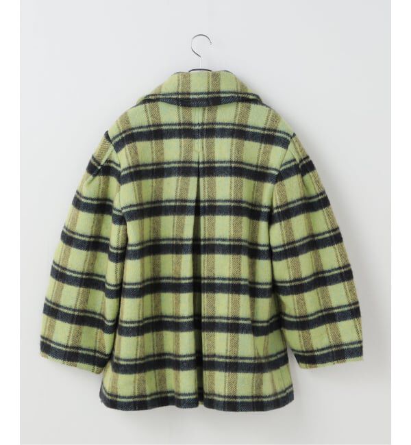 U by SPICK&SPAN「GANNI / ガニー Brushed Wool Check Midi Coat」|その他|