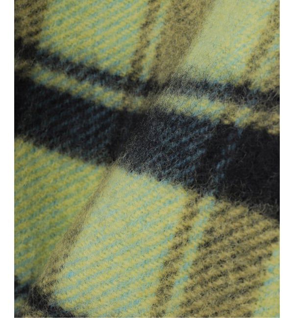 U by SPICK&SPAN「GANNI / ガニー Brushed Wool Check Midi Coat」|その他|