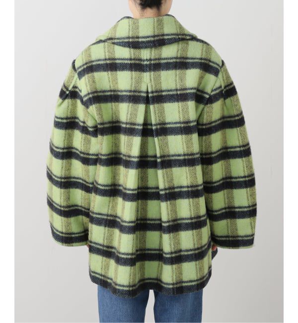 U by SPICK&SPAN「GANNI / ガニー Brushed Wool Check Midi Coat」|その他|